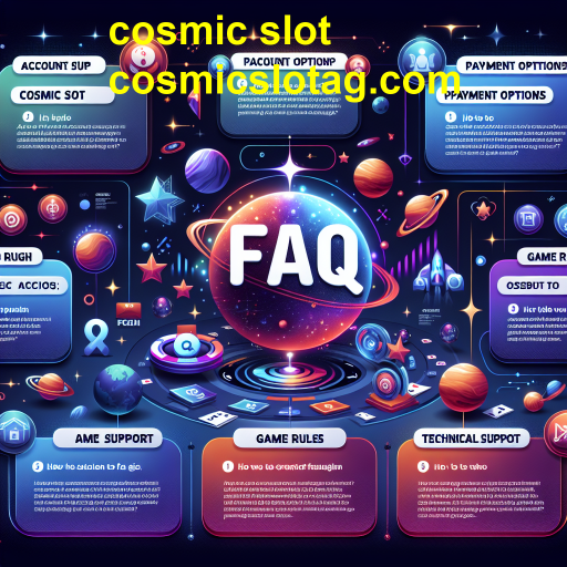 Explorando a Seção de FAQ do Cosmic Slot
